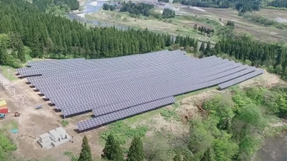 阿仁森林メガソーラ Photo